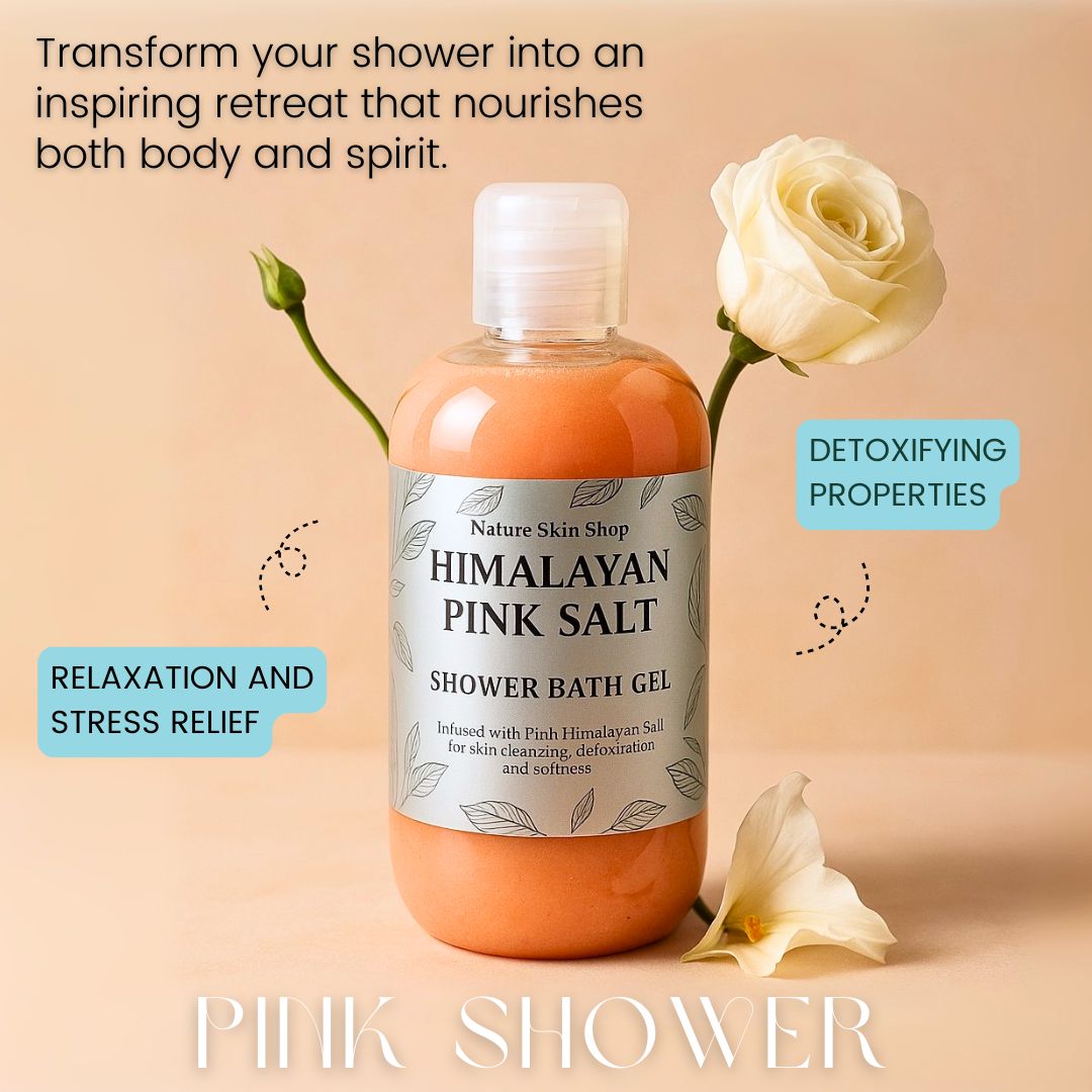 Himalayan Pink Salt Shower Bath Gel-2