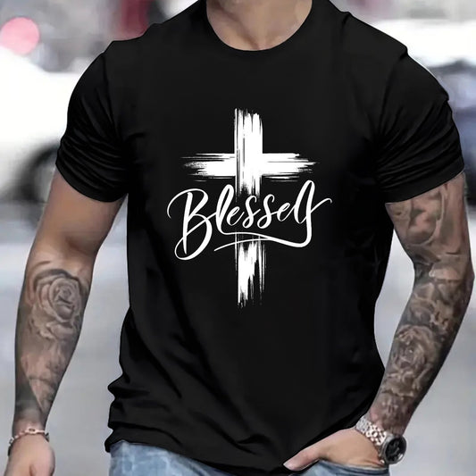 Blessing Printed Men T-Shirt
