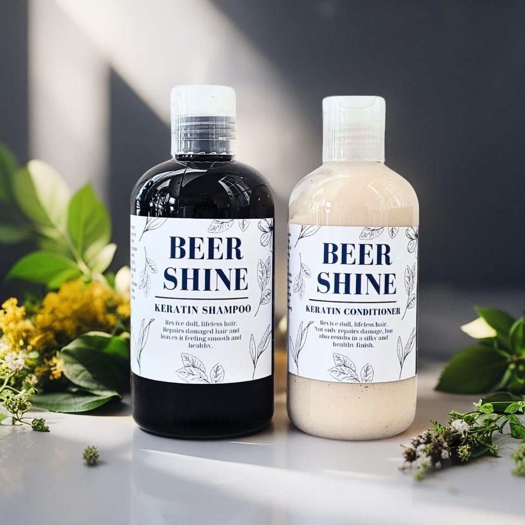 Beer Keratin Shine Shampoo-1