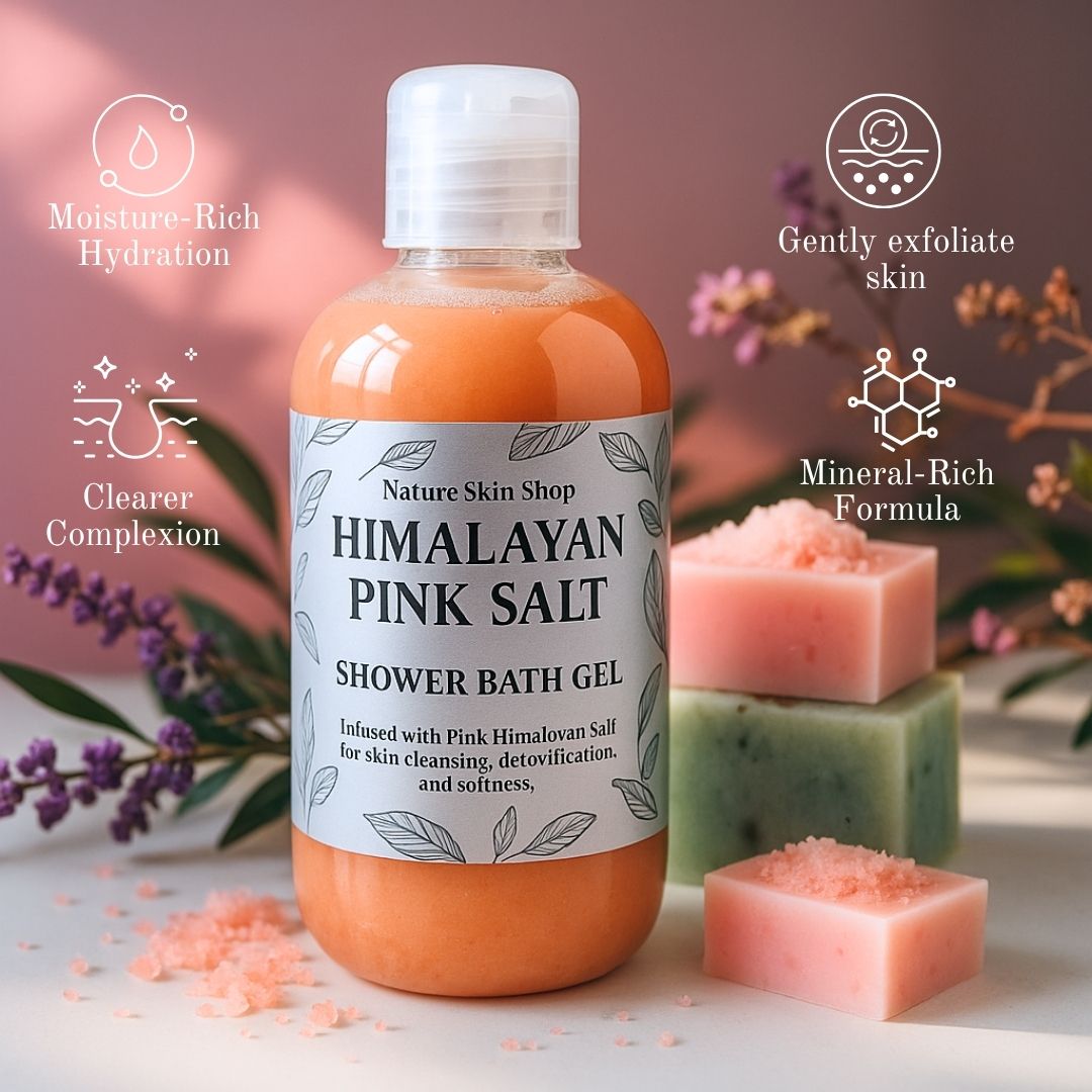 Himalayan Pink Salt Shower Bath Gel-3